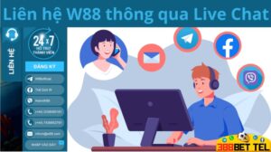 Liên hệ W88 qua hệ thống Live Chat
