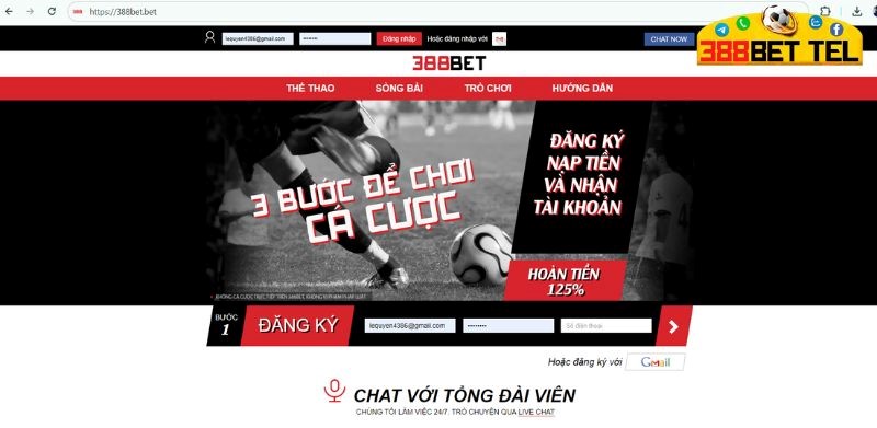 Trang chủ nhà cái 388Bet